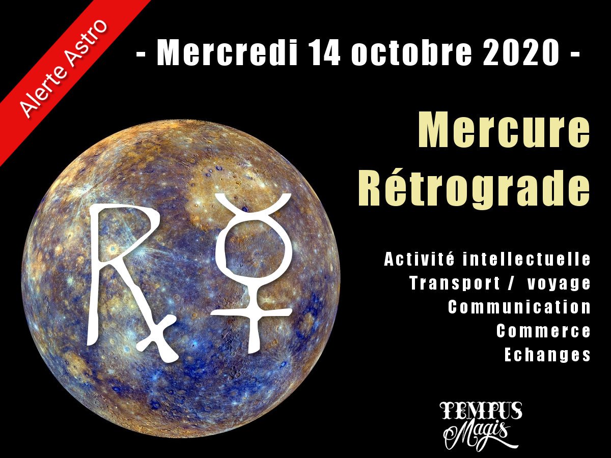 Mercure rétrograde octobre 2020