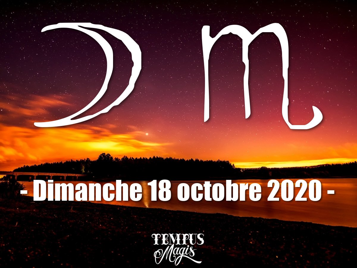 Lune en Scorpion octobre 2020