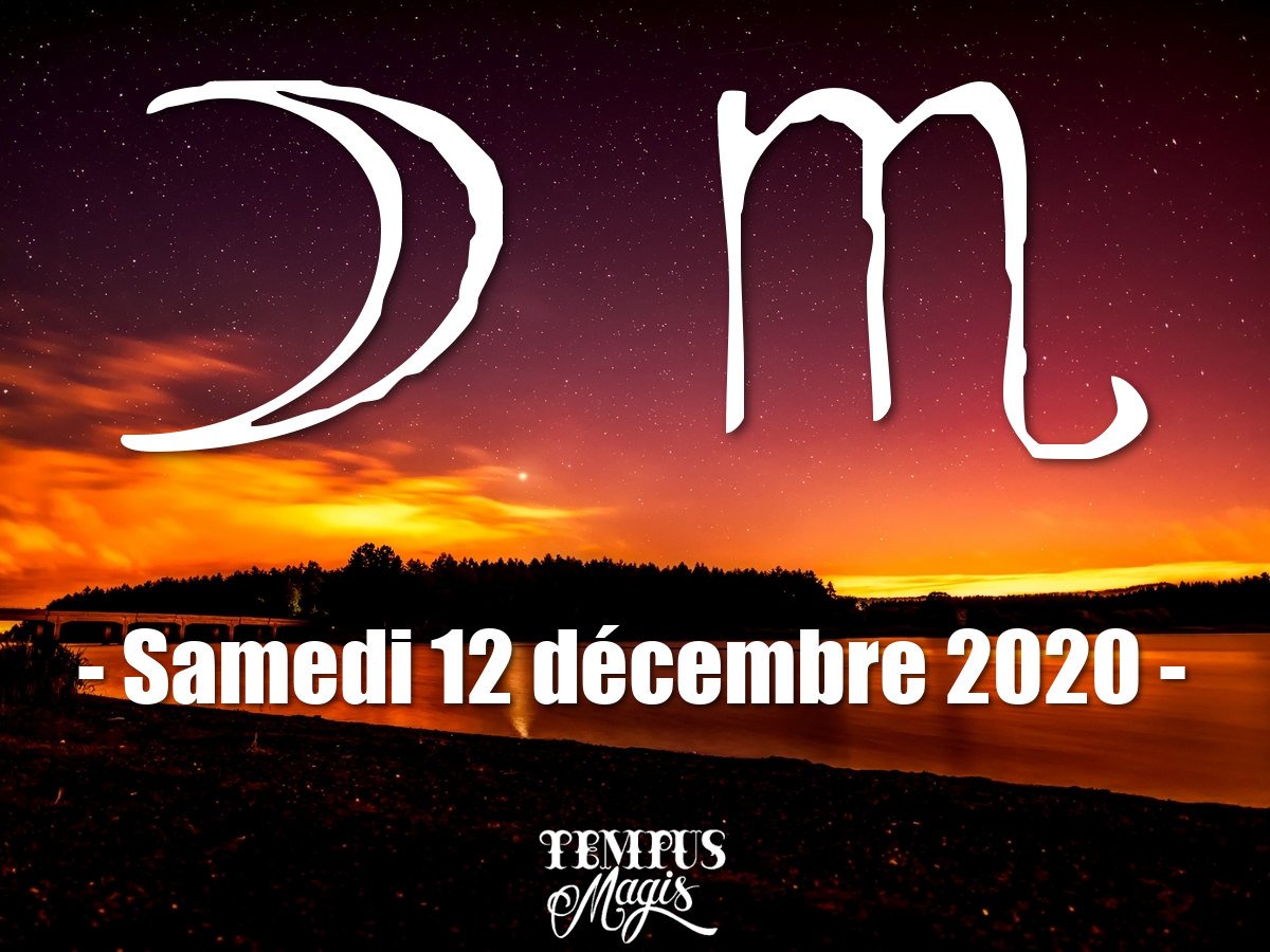 Lune en Scorpion  décembre 2020