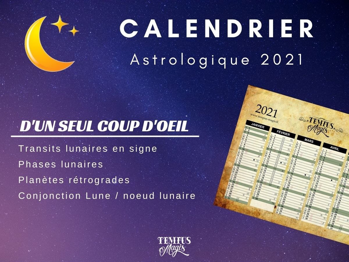 Calendrier lunaire 2021