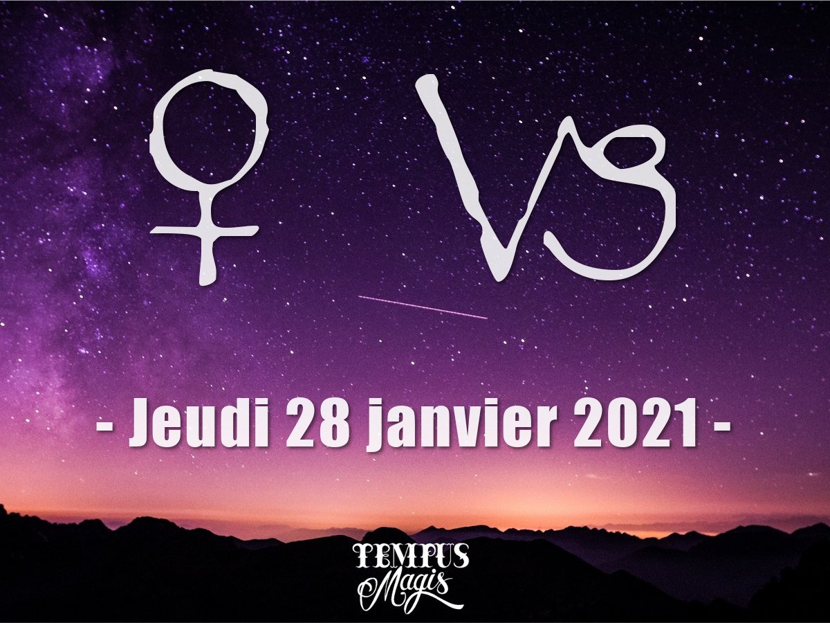 Vénus en Capricorne 2021