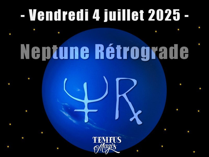 Neptune rétrograde 2025