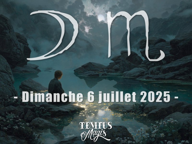 Astrologie sidérale : Lune en Scorpion juillet 2025