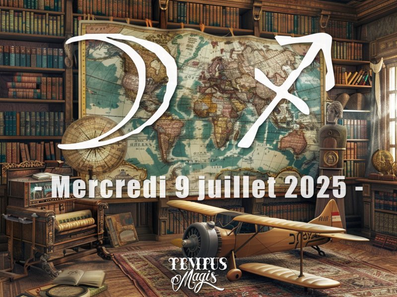 Astrologie sidérale : Lune en Sagittaire juillet 2025