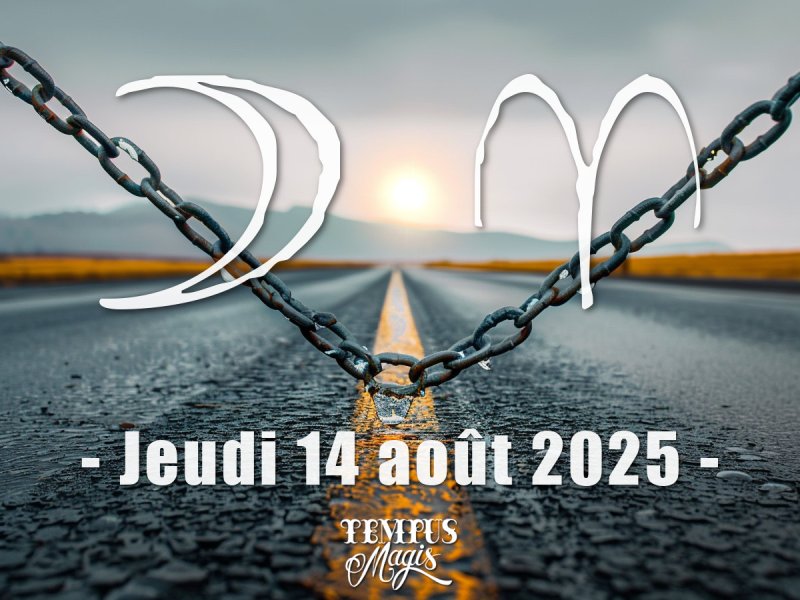 Astrologie sidérale : Lune en Bélier jeudi 14 aout 2025