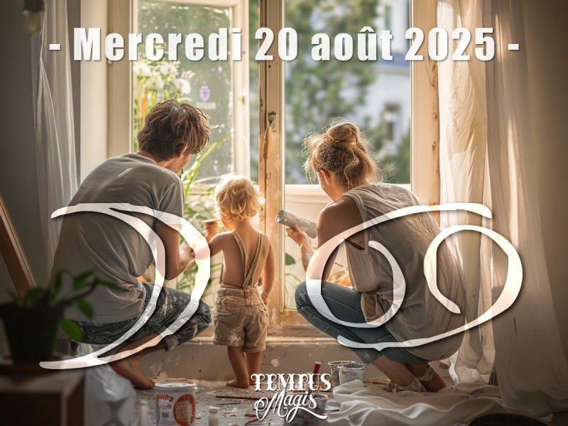 Astrologie sidérale : Lune en Cancer aout 2025
