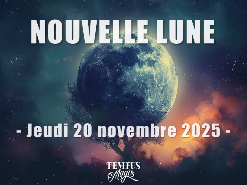 Nouvelle Lune - Jeudi 20 novembre 2025