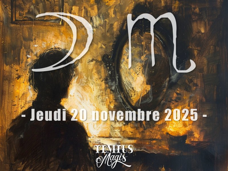 Astrologie sidérale : Lune en Scorpion (20/11/2025)