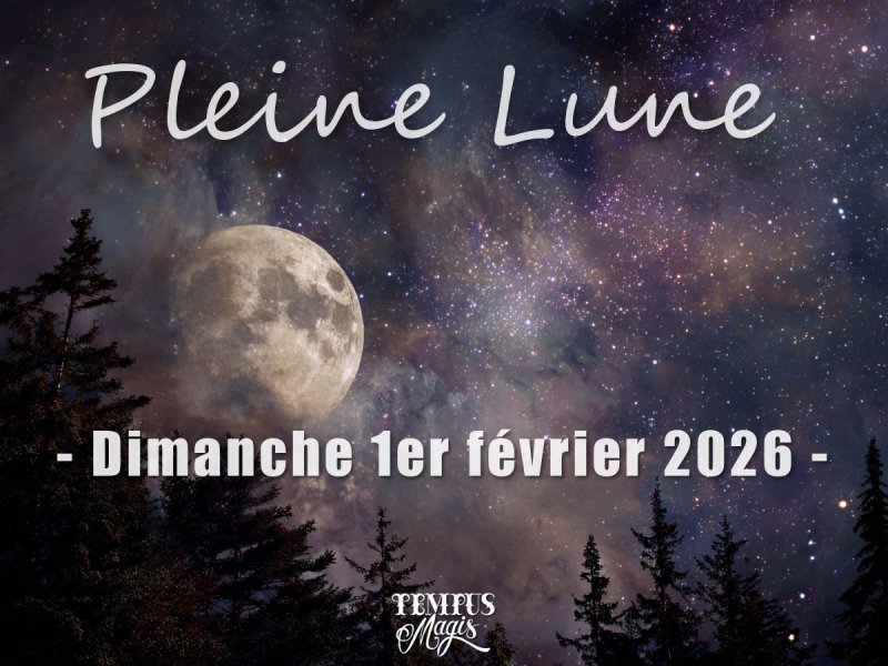 Pleine Lune - Dimanche 1er février 2026