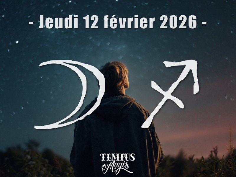 Astrologie sidérale : Lune en Sagittaire février 2026
