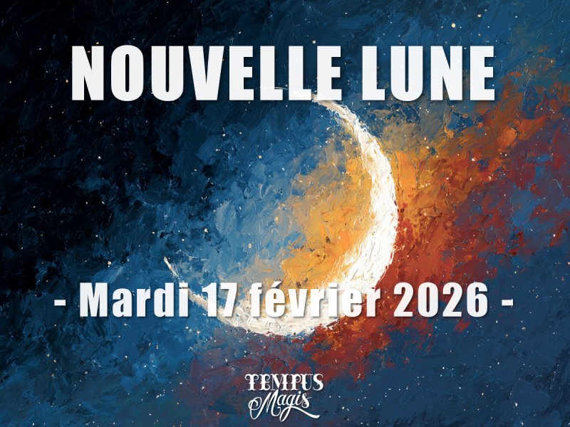 Nouvelle Lune et éclipse solaire - 17 février 2026
