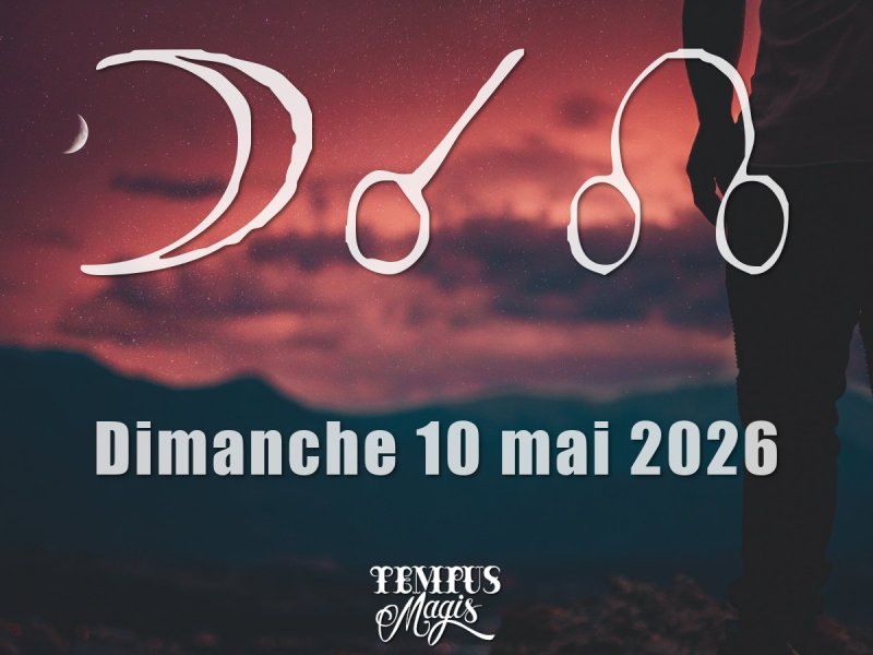 Conjonction Lune / Noeud lunaire Nord (10/05/2026)