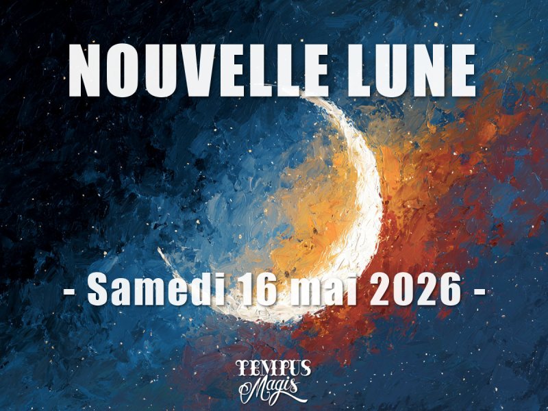 Nouvelle Lune - Samedi 16 mai 2026