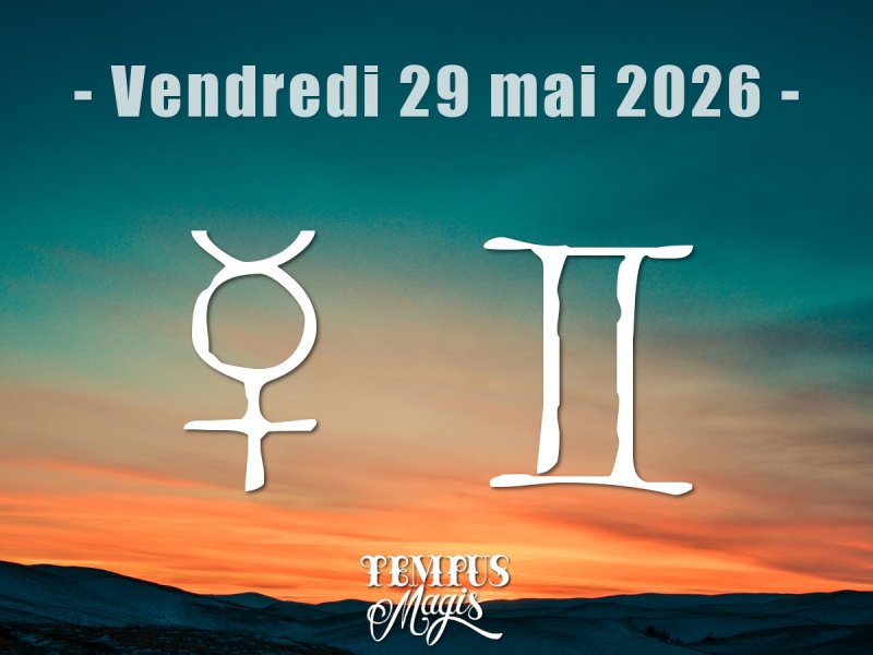 Mercure en Gémeaux (29/05/2026)