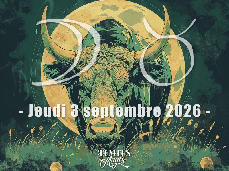Lune en Taureau (03/09/2026)