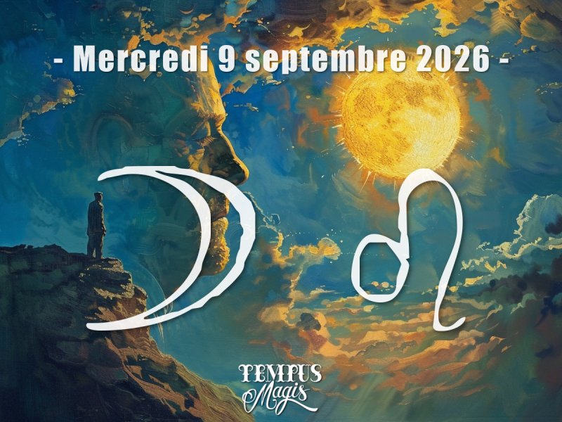 Lune en Lion mercredi 9 septembre 2026