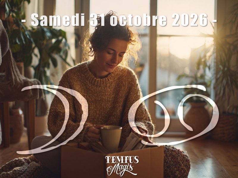 Astrologie sidérale - Lune en Cancer (31/10/2026)