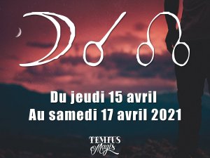 Conjonction Lune / Noeud lunaire Nord (15/04/2021)