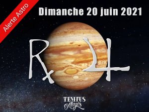 Jupiter rétrograde (20 juin 2021)