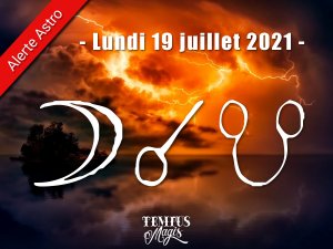 Conjonction Lune / Noeud lunaire Sud (19/07/2021)