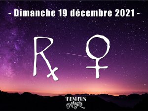 Vénus rétrograde (19 décembre 2021)