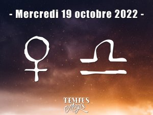 Vénus en Balance (19/10/2022)