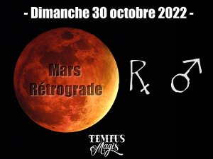 Mars rétrograde 2022