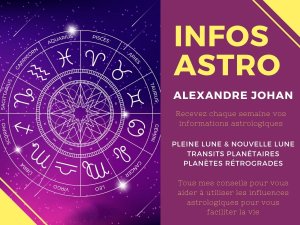Inscription aux mails d'informations astrologiques (8/01/2023)