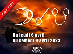 Conjonction Lune / Noeud lunaire Sud (07/04/2023)