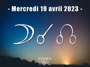 Conjonction Lune / Noeud lunaire Nord (19/04/2023)