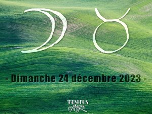 Lune en Taureau (24/12/2023)
