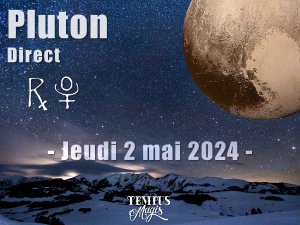 Pluton rétrograde jeudi 2 mai 2024