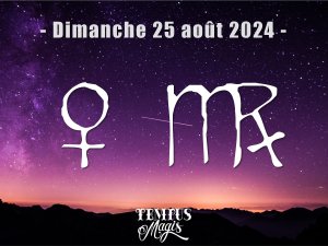 Vénus en Vierge (25/08/2024)