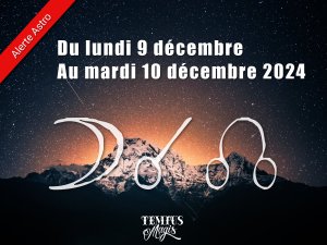 Conjonction Lune / Noeud lunaire Nord (09/12/2024)