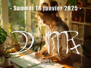 Lune en Vierge (18/01/2025)