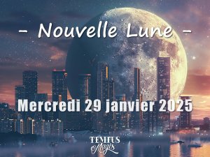 Nouvelle Lune 29/01/2025 à 13:37