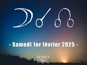 Conjonction Lune / Noeud lunaire Nord (01/02/2025)