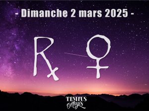 Vénus rétrograde (2/03/2025)