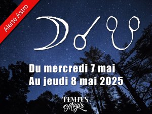 Conjonction Lune / Noeud lunaire Sud (07/05/2025)