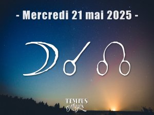 Conjonction Lune / Noeud lunaire nord (21/05/2025)