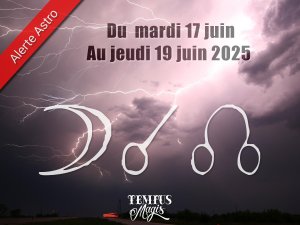 Conjonction Lune / Noeud lunaire Nord (17/06/2025)