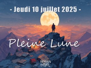 Pleine Lune du jeudi 10 juillet 2025