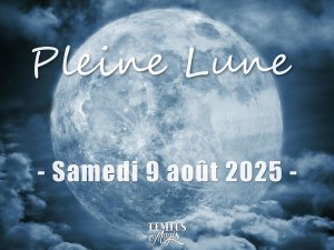 Pleine Lune du samedi 9 août 2025