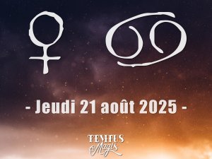 Vénus en Cancer aout 2025