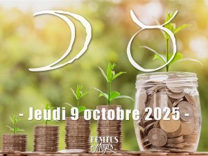 Lune en Taureau (09/10/2025)