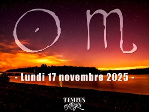 Soleil en Scorpion - Lundi 17 novembre 2025