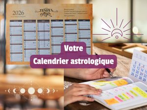 Calendrier astrologique Tempus Magis 2026 