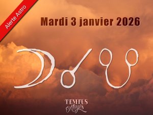 Conjonction Lune / noeud lunaire sud - 03/02/2026