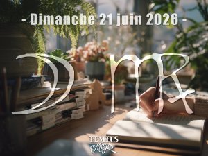 Lune en Vierge (21/06/2026)