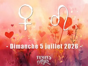 Vénus en Lion - Dimanche 5/07/2026